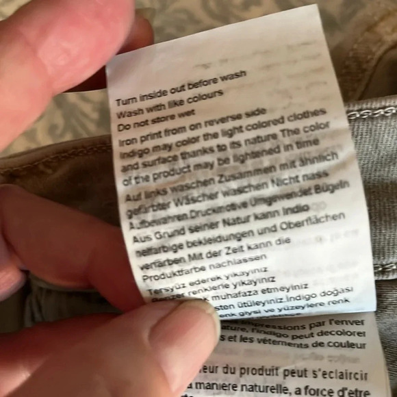 NWOT Mavi Soft Jeans Size 30 x 30 Oatmeal Khaki Tan color - Picture 6 of 12